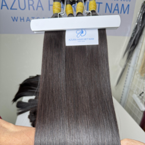 Paquetes de cabello humano liso virgen alineado con cutícula al por mayor, variedad de enredos sin desprendimiento, incluido el rizo afro ondulado vietnamita - Product Image 1