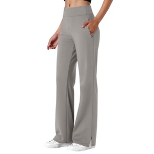 Leggings de sport polyvalents à taille mi-haute et évasés, légers, respirants, à taille élastique, pour femmes, 2026 - Product Image 4