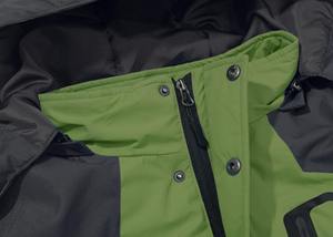 Chaqueta de esquí impermeable para hombre, gran oferta, moda a prueba de viento, abrigo de invierno para exteriores, bolsillo frontal, lona transpirable Reversible - Product Image 4