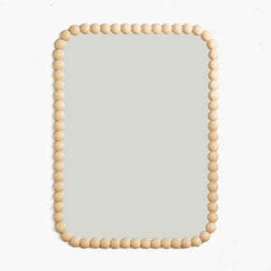 Miroir mural en verre et métal beige rustique 2026 avec design de boules pour la décoration de la maison - Product Image 4