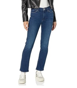 Pantalones vaqueros de mezclilla de moda para mujer, ropa informal, pantalones vaqueros rectos de pierna ancha elásticos ajustados - Product Image 2