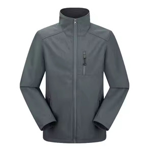 Chaqueta de Motocicleta Softshell para Hombre, Talla Grande, Impermeable, con Cuello Alto, Logotipo Personalizado, para Camping y Ropa Formal, Venta al Por Mayor - Product Image 3