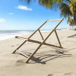 WELL HOME Sunset Hammock 149x58x4 cm Chaise longue sans accoudoirs et toile finition non vernie - Product Image 3