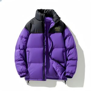 Veste matelassée pour homme de qualité supérieure, vente en gros, qualité supérieure, noire avec un beau col, veste matelassée pour l'hiver, chaude - Product Image 4