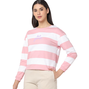 Sudadera de invierno Premium para mujer superventas, sudaderas ajustadas con cuello redondo, diseño personalizado, tejido informal, Spandex/algodón rápido - Product Image 4