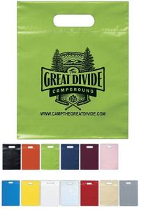 Die Cut Shrink <b>Bags</b> HDPE Recyclable Business Shopping Custom Logo Hand Length Handle Luxury <b>Mylar</b> Combo Set - Product Image 3
