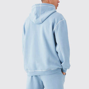 Ensemble survêtement sur mesure de haute qualité pour hommes 600 Gsm ensemble pantalon de survêtement et sweat à capuche en coton polaire lourd survêtement pour hommes - Product Image 4