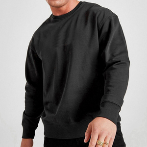 Sweat-shirt à manches longues 100% coton pour hommes, motif solide, séchage rapide, vêtements d'hiver décontractés, nouveaux sweats à capuche personnalisables, nouveauté - Product Image 3