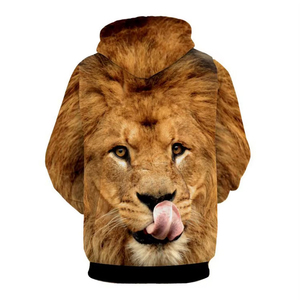 Nuevo estilo THT WEARS Hombres 100% Algodón Alta calidad Digital Impreso Rhinestone Diseño Streetwear Sudaderas con capucha de invierno - Product Image 3