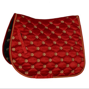 Almohadillas de sillín inglés de alta calidad para caballos Nuevas almohadillas multiusos transpirables con forro de polialgodón Servicio OEM - Product Image 1