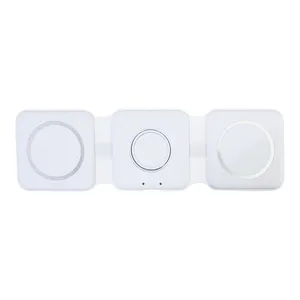 Caricatore Wireless 3-in-1 Personalizzato FolCharge per Dispositivi USB, per Uso Promozionale - Product Image 6