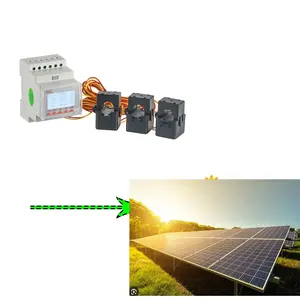 Acrel ACR10R-D16TE4 CE Marking 3 Phase Kwh Energy Monitor RS485 Electric Solar Energy Meters For 0 Export To Grid