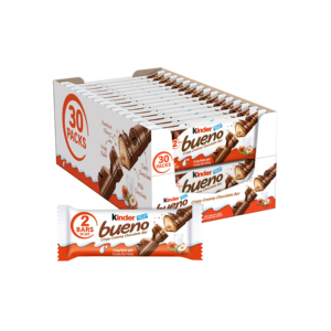 Kin-der Bueno T(2x15)x1 Cacao stock al por mayor disponible en el suministro a granel entrega global rápida - Product Image 3
