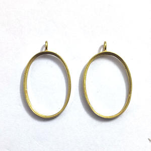 Colgante de Plata de Ley 925 con gema ovalada, colgante liso de 6x4mm a 20x15mm - Product Image 4