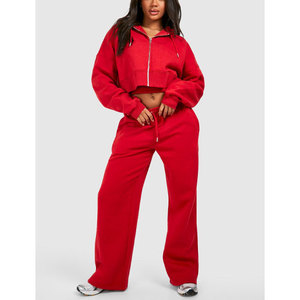 Conjunto Deportivo de Invierno Unisex 2025, Nuevo Diseño, 100% Algodón, Forro Polar, Resistente al Viento, Transpirable y Cómodo, Color Sólido - Product Image 3