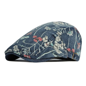 2025 Customized High Quality <b>Men's</b> Retro <b>Wool</b> Beret Warm Duckbill Ivy <b>Hat</b> in Herringbone for Casual Golf New Boy Fashion - Product Image 1