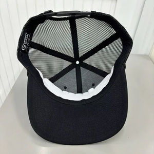 หมวกแก๊ปหนังปักลายโลโก้หมวกทรักเกอร์6แผงกลางโปรไฟล์กลางสำหรับ3D เย็บปักโลโก้ตามสั่ง - Product Image 5