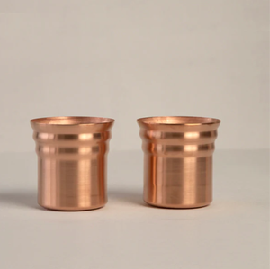 Vaso de cobre puro porque no solo es ideal para beber agua, sino también porque minimiza la contaminación - Product Image 6