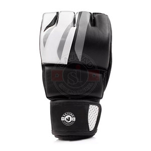 Guantes de boxeo para artes marciales, 12oz, cuero, entrenamiento profesional, MMA - Product Image 6