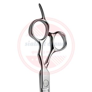 กรรไกรตัดผมตรงด้ามจับสะดวกสบายสแตนเลสสำหรับช่างตัดผม - Product Image 3