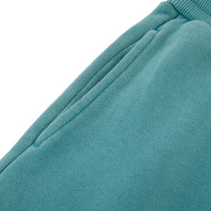 Shorts de basketball pour hommes de qualité supérieure, 100% coton, anti-rides, séchage rapide, avec poches zippées et empiècements en mesh - Product Image 5