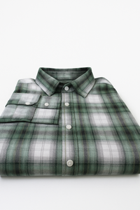 Chemise en coton à carreaux de créateur-Formel décontracté-Style de loisirs, tissu imprimé numériquement de haute qualité, plusieurs tailles - Product Image 3