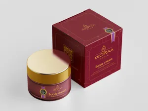 OEM/ODM Wholesale Organic Scrub Cream Made In France Natural Anti-aging Face Cream Remove Fine Lines Wrinkles For Export
