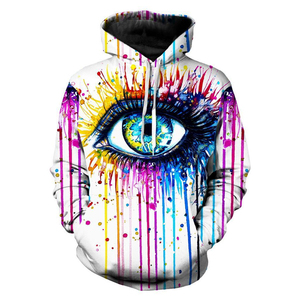 Sudadera con capucha de poliéster Sublimation Basics Hoodies Sublimated Zip Hoodie para sublimación Sports Men Fleece Fabric Print Pattern Knitted - Product Image 3