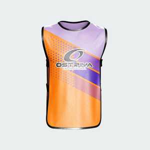 Dernier modèle de gilet d'entraînement de football professionnel sans manches en mesh pour jeunes, disponible en toutes tailles - Product Image 6