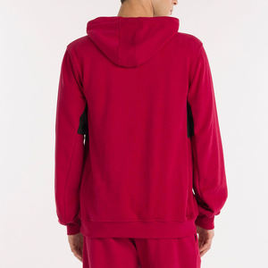 Ensemble de pantalons de survêtement à capuche surdimensionnés respirants de style streetwear 100% coton pour hommes survêtements d'hiver décontractés avec sweat à capuche string - Product Image 4