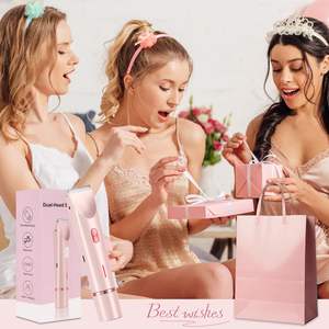 Tondeuse électrique en céramique pour femme, épilation indolore pour le visage, le corps et les zones intimes - Product Image 1