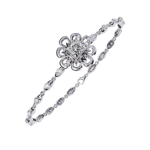 Fabulous 18K <b>Gold</b> Lab Grown Diamond Bracelet & <b>Bangle</b> Luxurious Jewelry Accessory - Product Image 5