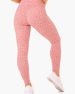 Top Trending Leggings de mujer Pantalones de yoga sublimados Mejor diseño Leggings sin costuras Gimnasio Yoga Legging en talla grande - Product Image 3