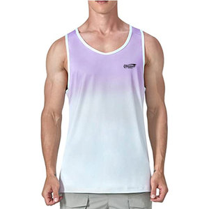 Camiseta sin mangas más vendida a precio económico para hombre, diseño y talla personalizados, camiseta sin mangas para uso fitness. - Product Image 1