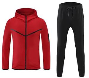 ชุดวอร์มผ้าฝ้าย100% ของผู้ชายชุดวอร์มฤดูหนาวน้ำหนักเบาระบายอากาศได้ดีขนาดพิเศษสำหรับผู้ใหญ่ - Product Image 2