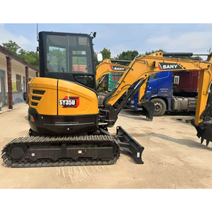 Sany SY35U Mini pelle sur chenilles avec état de fonctionnement Utilisé Sany 35 SY35 35U 3.5 tonnes Petite pelleteuse à vendre - Product Image 1