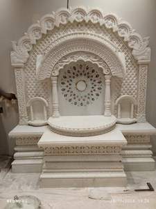 premium quality white marble temple marble <b>pooja</b> <b>mandir</b> spiritual <b>home</b> decor - Product Image 3