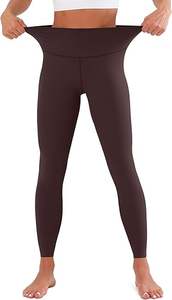 เลกกิ้งโยคะเนื้อนุ่มยาวเต็มตัวเอวสูงสำหรับผู้หญิงเอวยางยืดลายเนยสำหรับออกกำลังกายทุกวัน - Product Image 3