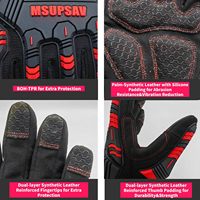 Guantes de Seguridad Deportivos Tácticos para Exteriores de Cuero Genuino de Alta Calidad a Precio Económico 2025, Resistentes al Fuego, Unisex, para Mecánicos y Conducción