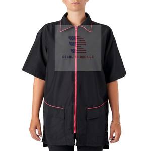 Delantal de Peluquería para Mascotas, Resistente al Agua, Duradero, de Manga Corta, con Bolsillos para Uso en Salón, Material de Nailon y Poliéster - Product Image 6