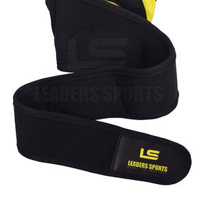 Guantes de Gimnasio para Hombre, de Cuero Antideslizante, Medios Dedos, Transpirables, con Correa Ajustable para la Muñeca, para Levantamiento de Pesas - Product Image 5