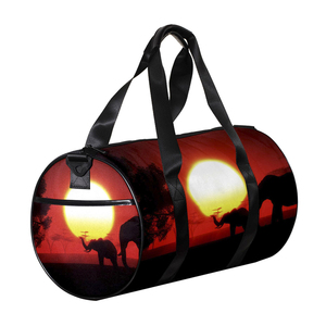 Sac polochon sec en cuir véritable imperméable avec logo personnalisé sac à dos sport de plein air voyage Duffle avec caractéristiques personnalisées - Product Image 6