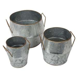 Jardinière galvanisée de luxe à prix de gros d'usine avec un design chic pour une utilisation extérieure haut de gamme forme et taille personnalisées - Product Image 1