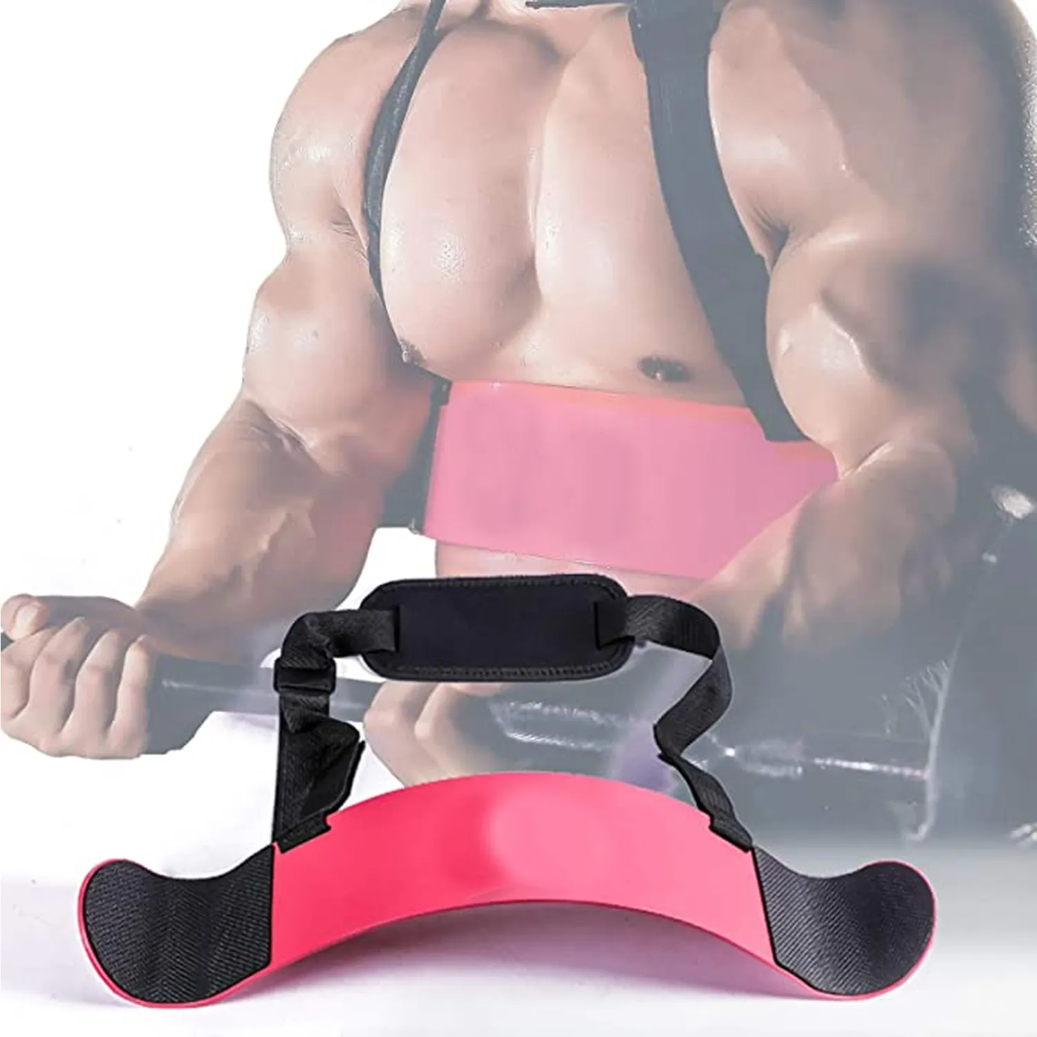 New Style Weightlifting Arm Curl Blaster For Biceps Body Building Gym Exercise Curl Arm Blaster Training Board For Bicep Weight