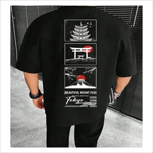 Camisetas de impresión DTF personalizadas de alta calidad 100% algodón nueva colección para adultos camiseta mezcla de ropa Bale - Product Image 4