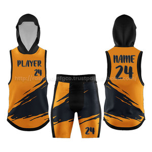 Uniformes de Fútbol 7on7 de Alto Rendimiento, Conjuntos de Camisetas y Pantalones Cortos Personalizados para Equipos, Tela de Malla Transpirable, Duradera, que Absorbe la Humedad, Tallas Grandes - Product Image 4