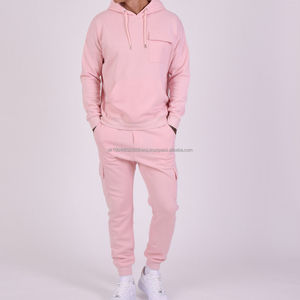 Custom Manufacturing Best Quality Streetwear Tracksuits Customized Comfortable Two Piece Hoodie & Jogger Tracksuit <b>Set</b> - Product Image 2