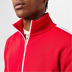 Zipper Athleisure Tracksuit Two Piece Sports Set for Training <b>Elastic</b> <b>Waistband</b> Tracksuit Pants and Jacket Sports Outfit - Product Image 5