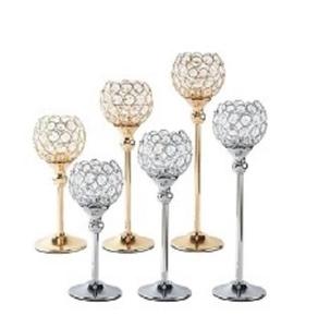 เชิงเทียนคริสตัลแบบหรูหราเชิงเทียนโคมไฟและขวดโหลบนโต๊ะเชิงเทียนสำหรับตกแต่งเชิงเทียนเชิงเทียนเชิงเทียน T-Light - Product Image 2