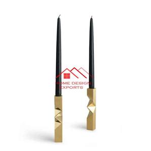 Bougeoir en métal de forme personnalisable Design dernier cri Maison Hôtel Décoratif Prix de gros bas quantité minimale de commande pour Noël - Product Image 1